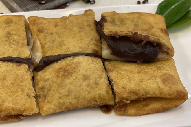 Red Bean Pan Cake 豆沙饼